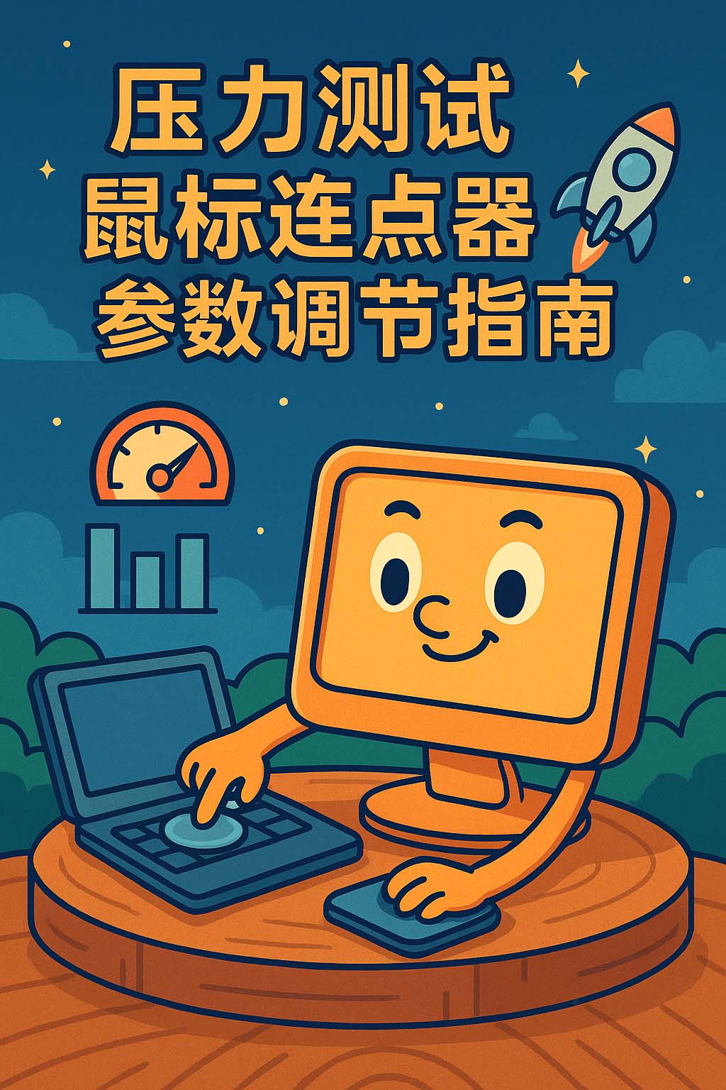 压力测试鼠标连点器参数调节指南