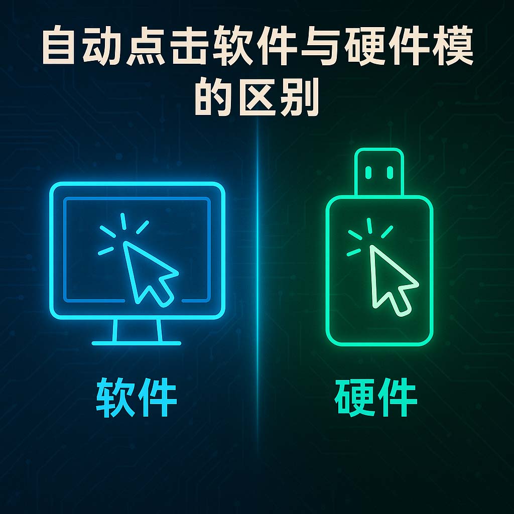解析鼠标自动点击软件与硬件模拟的区别