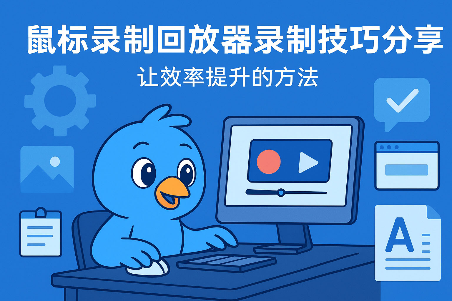 鼠标录制回放器录制技巧分享-让效率提升的方法