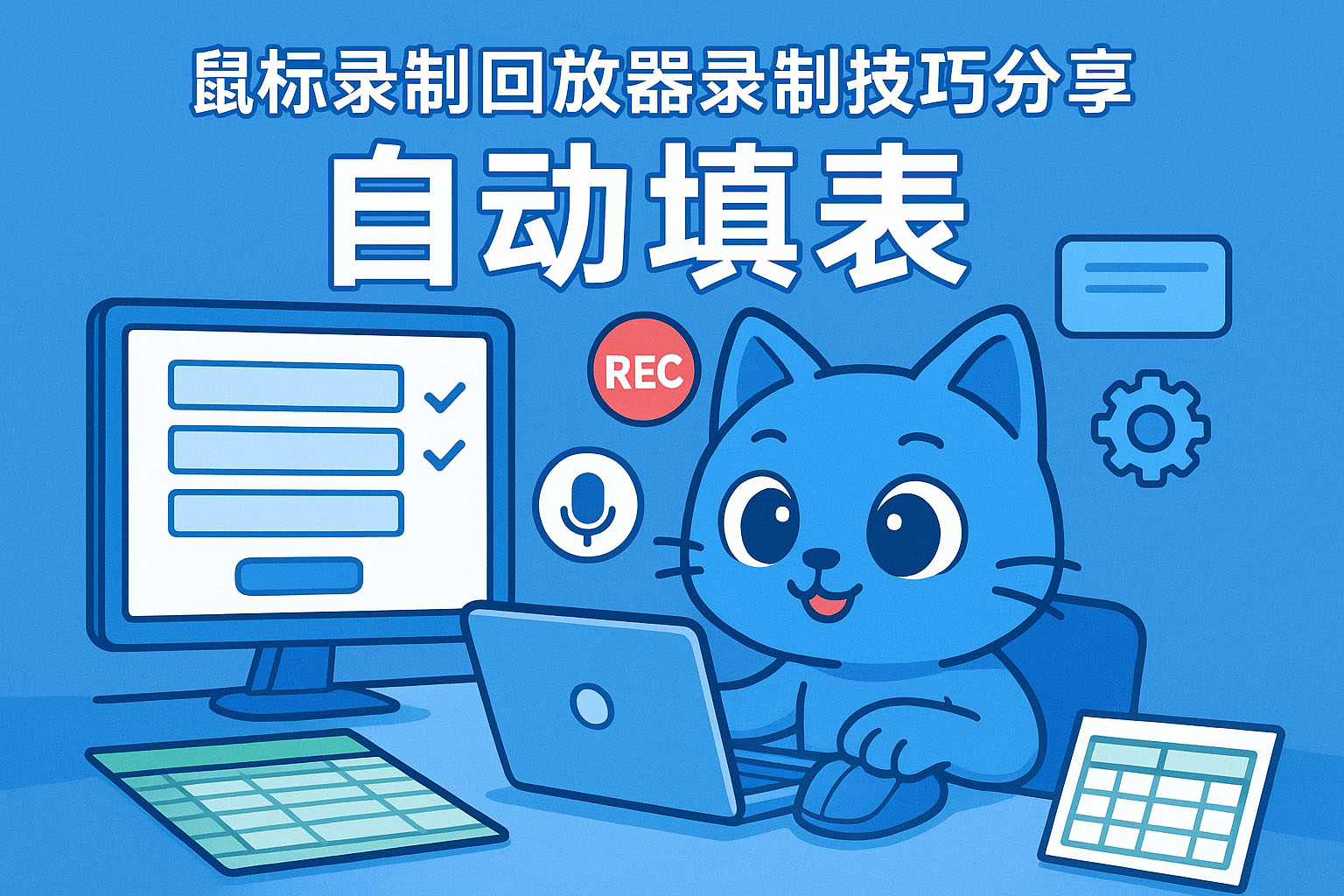 鼠标录制回放器录制技巧分享-自动填表
