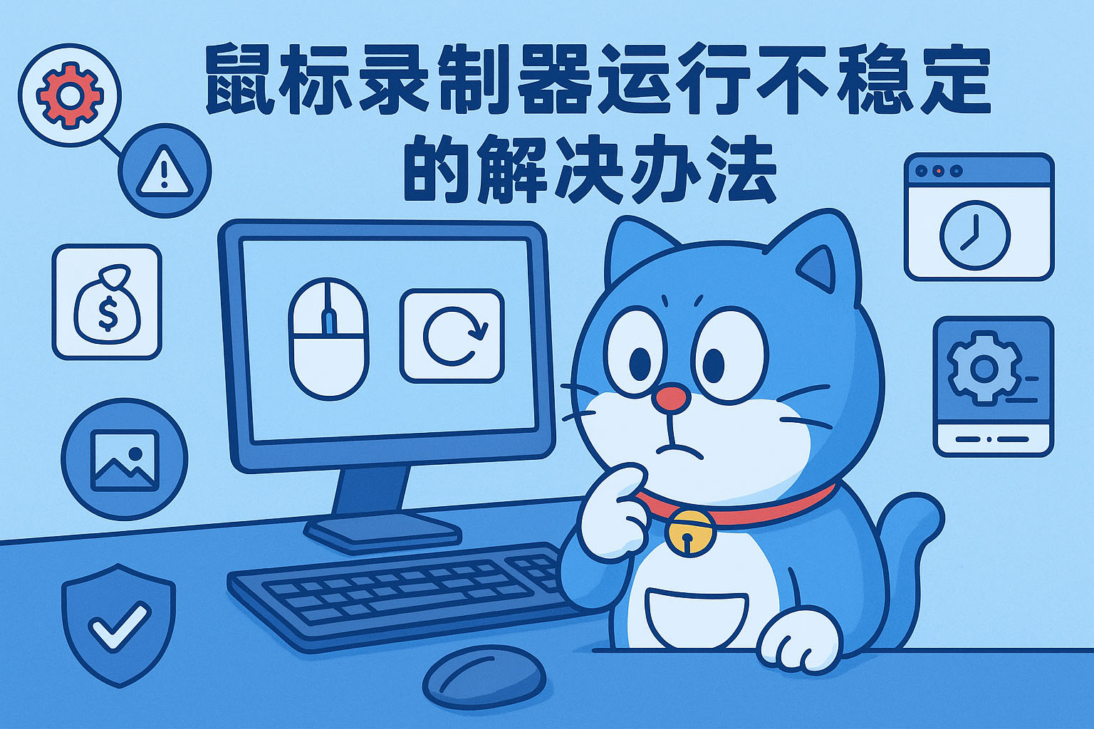 鼠标录制器运行不稳定的解决办法