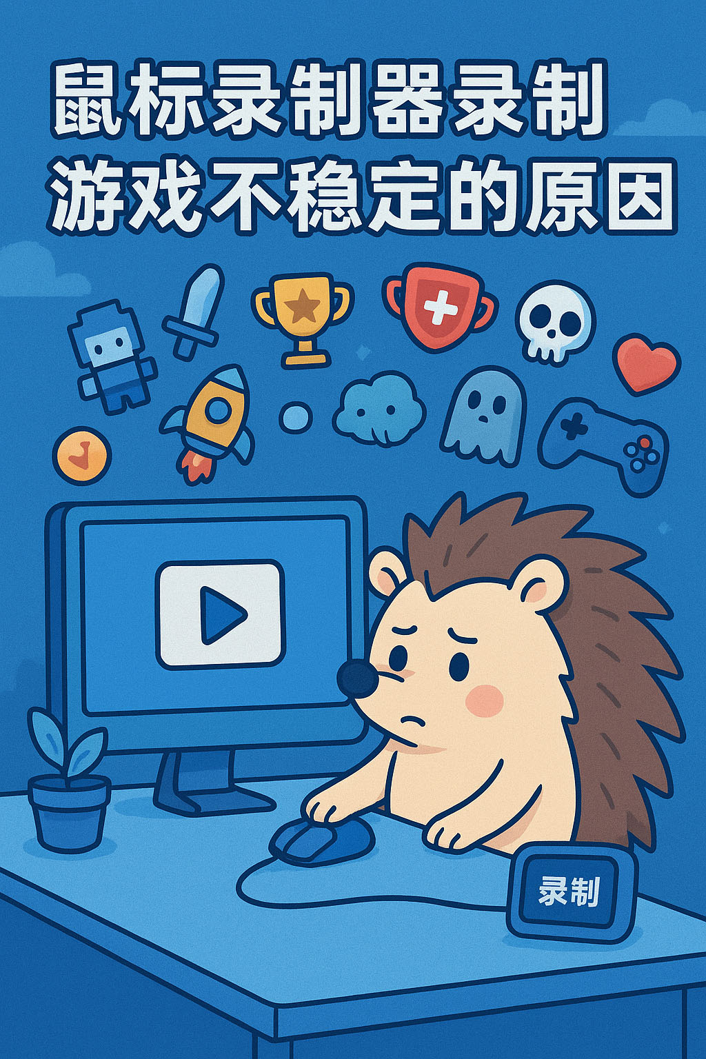 鼠标录制器录制游戏不稳定的原因