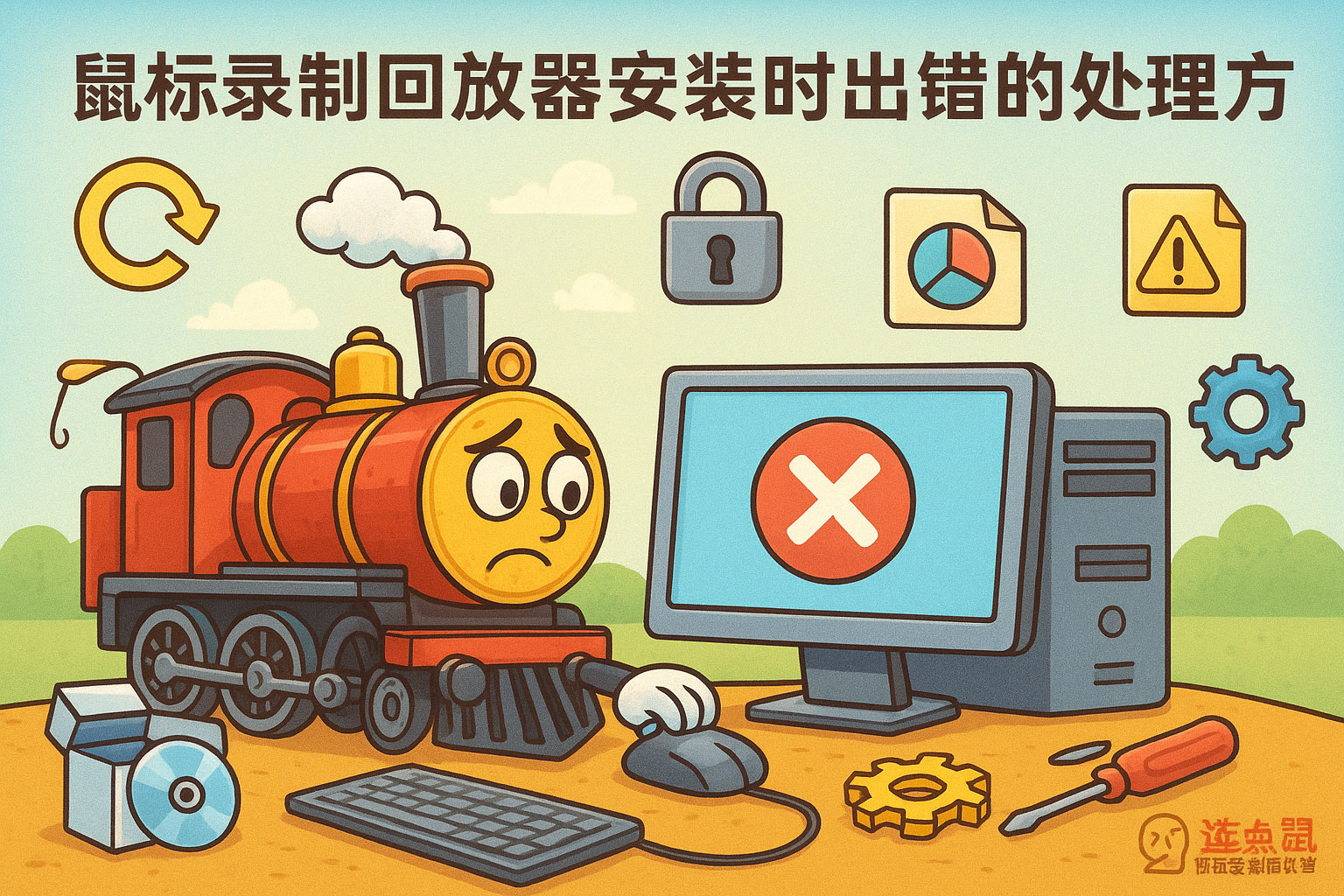 鼠标录制回放器安装时出错的处理方法