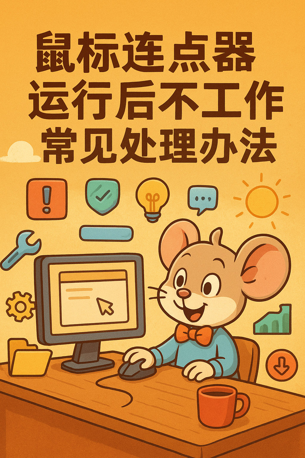 鼠标连点器运行后不工作常见处理办法