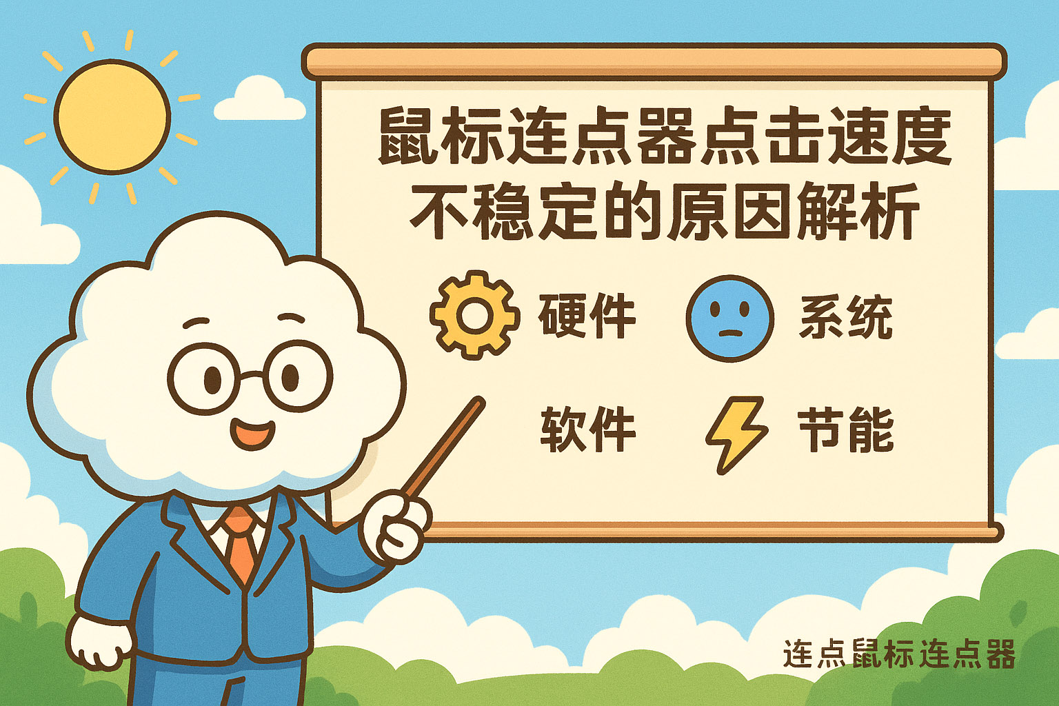 鼠标连点器点击速度不稳定的原因解析