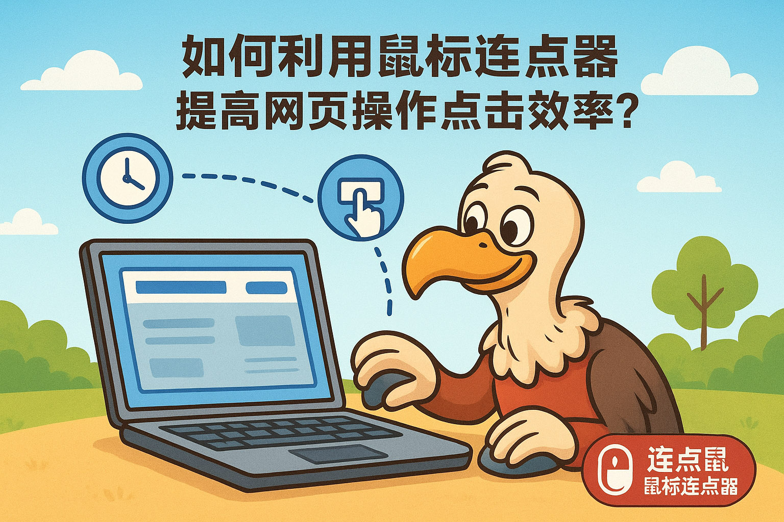 如何利用鼠标连点器提高网页操作点击效率?