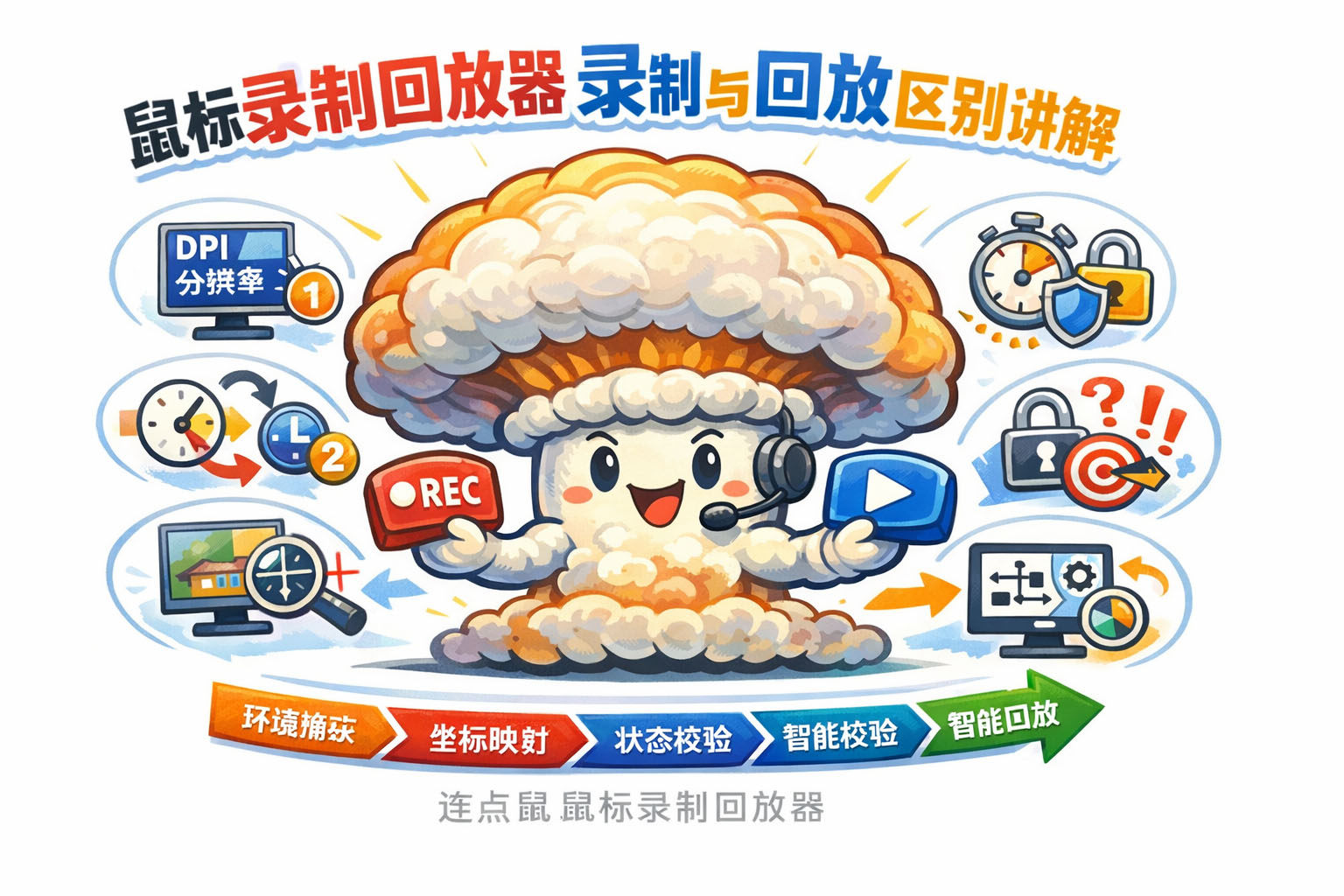 鼠标录制回放器录制与回放区别讲解