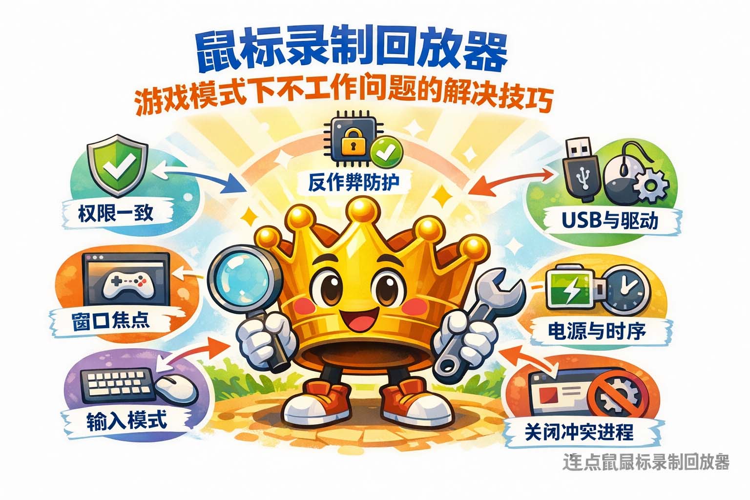 鼠标录制回放器游戏模式下不工作问题的解决技巧